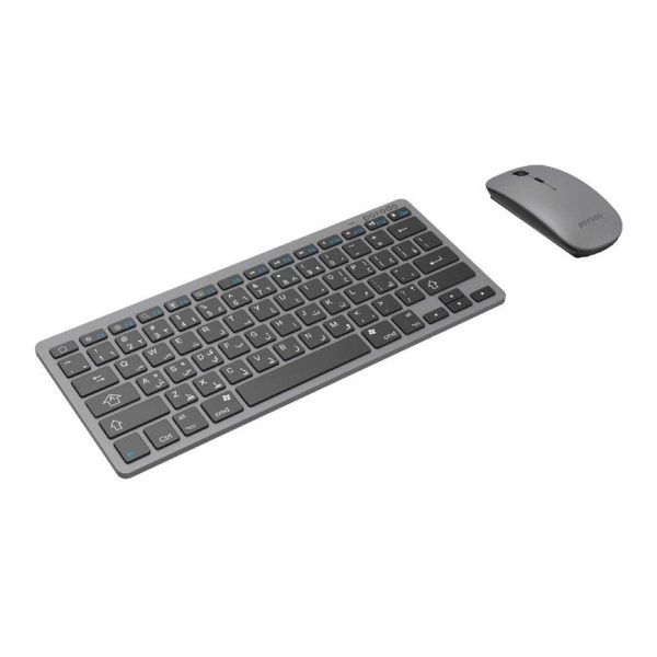 کیبورد و ماوس پرودو مدل PD-BTKBMCO-GY - تصویر 4