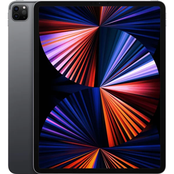 آیپد پرو 12.9 اینچ M1 مدل 2021 سلولار 128GB 5G درحد نو همراه با گارد،گلس و قلم سری 2 اپل