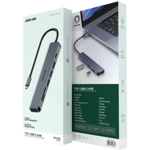 هاب 7 پورت USB-C برند گرین لاین
