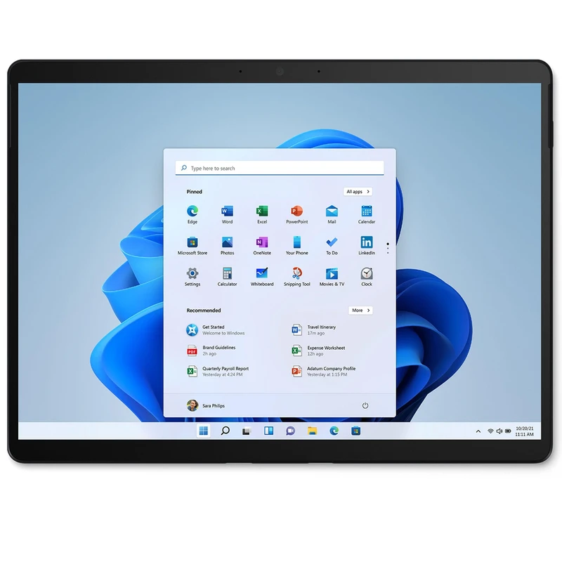 سرفیس پرو 8 i7 16/256 نسل 11 رنگ مشکی در حد نو - تصویر 3